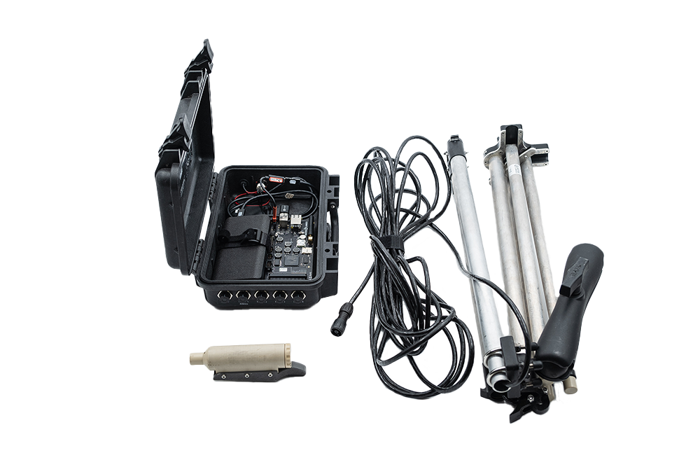 Underwater GPS from Water Linked Underwater positioning system SBL